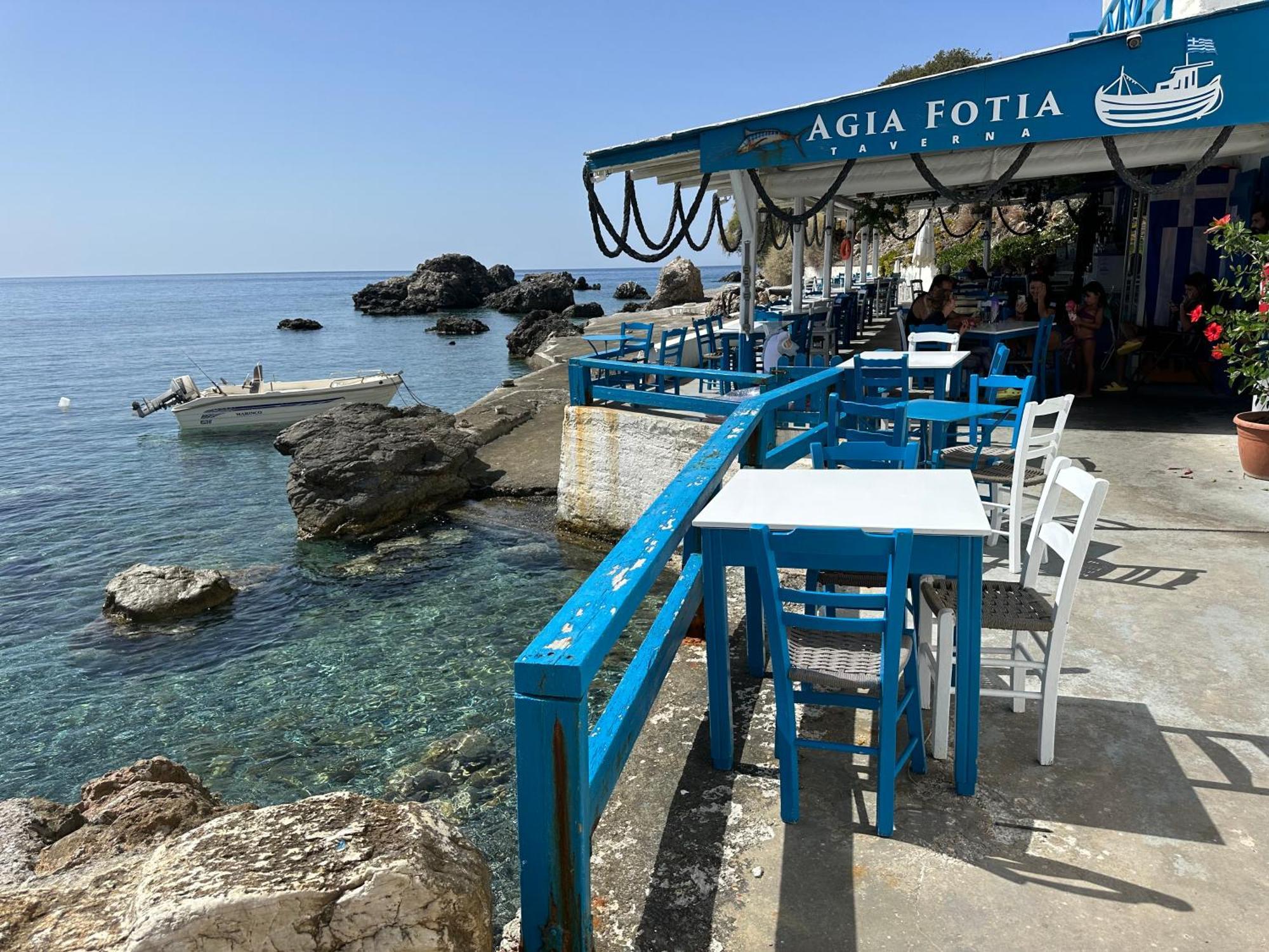 Agia Fotia Taverna Κεραμές Εξωτερικό φωτογραφία